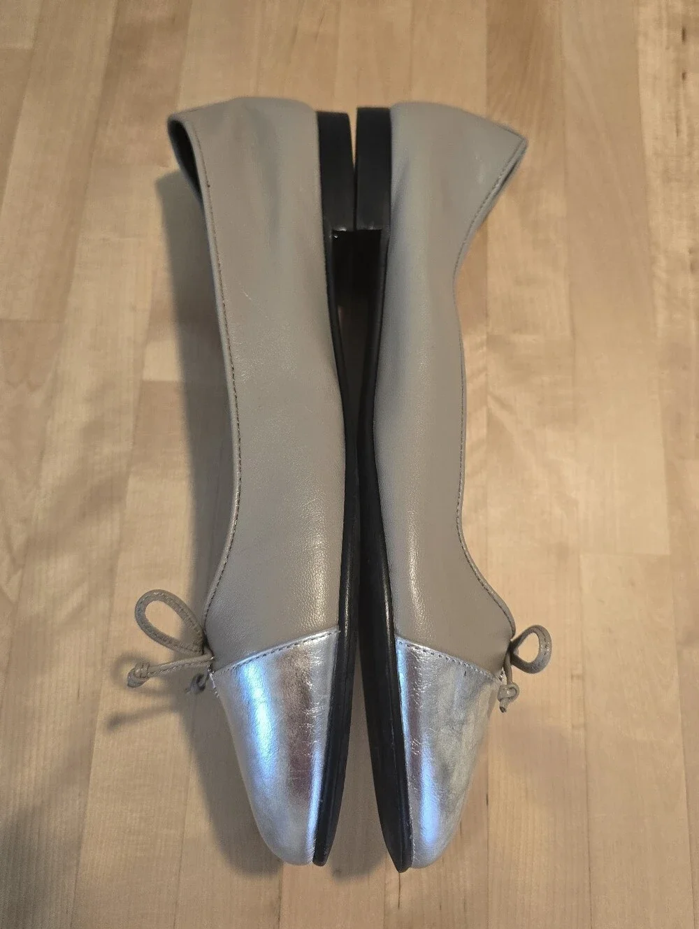 Tory Burch Capped Toe Ballet Flats Size 11